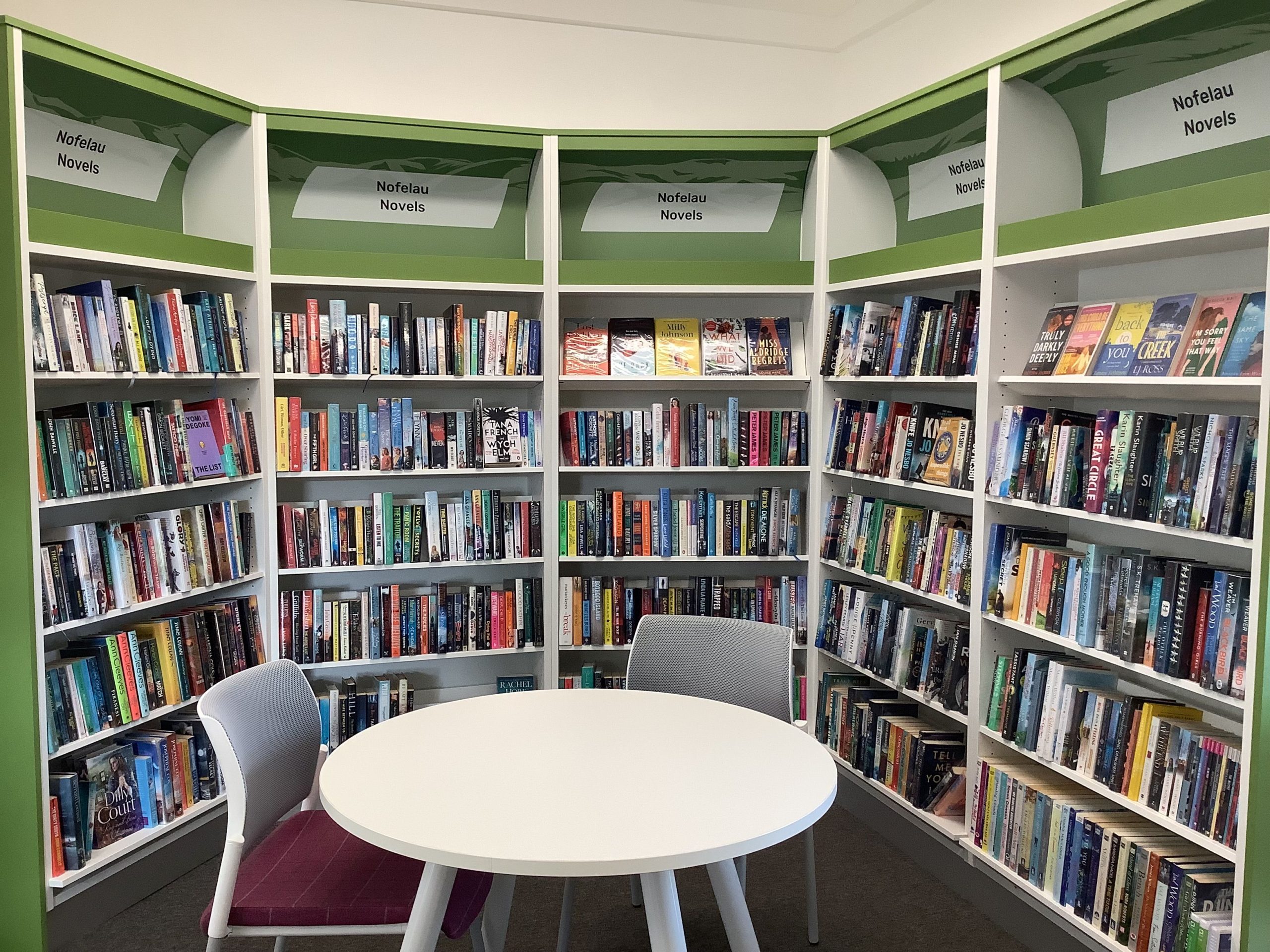 Newly refurbished Uwchaled Library