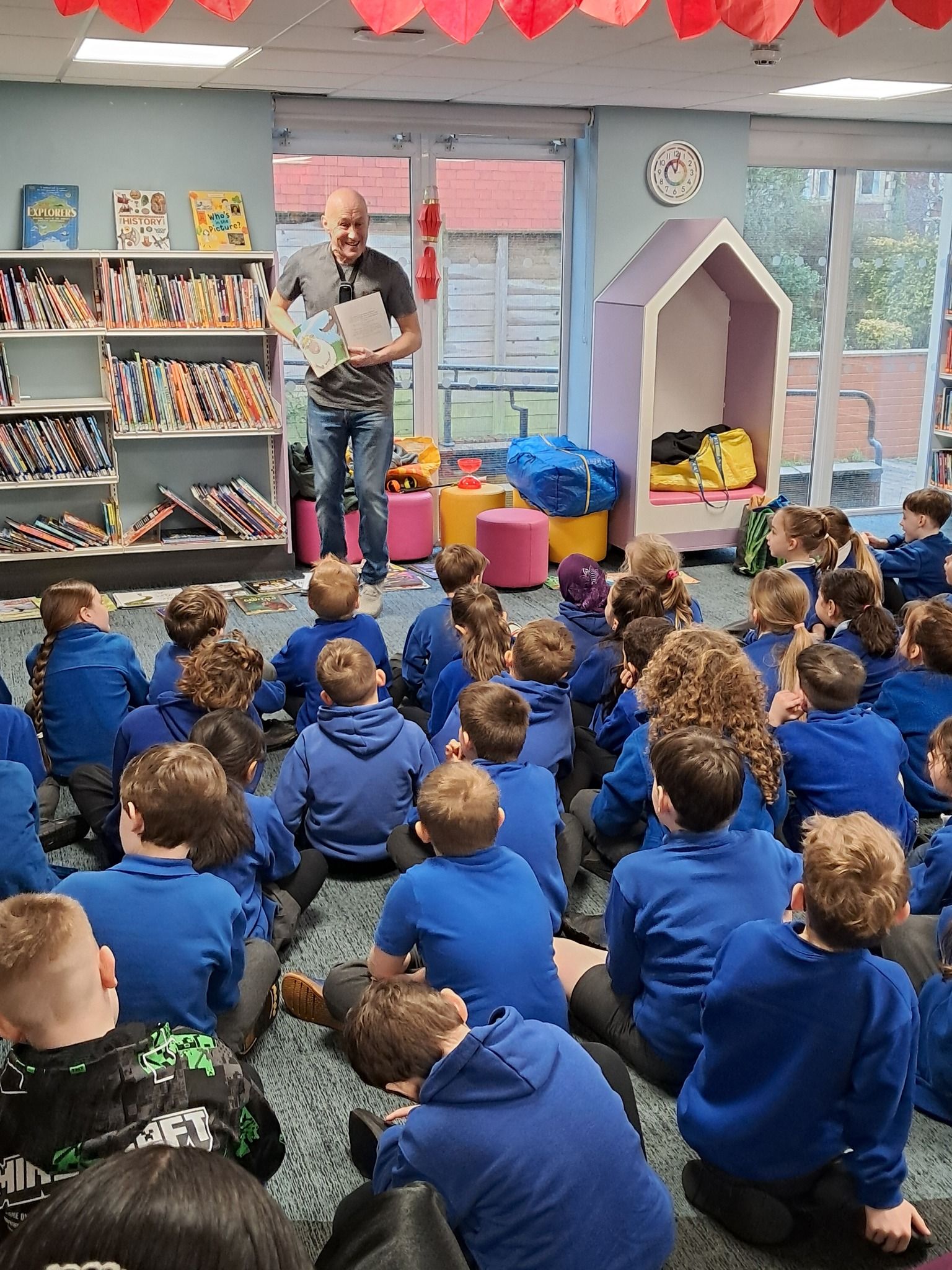 Mike Church Author Visit