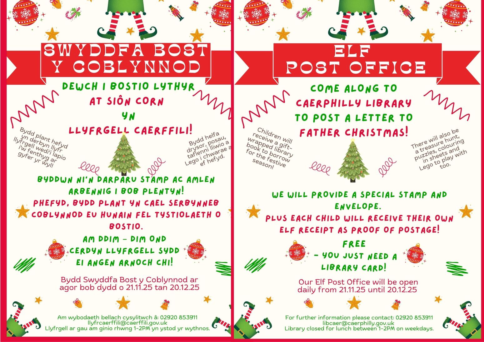 Elf Post Office Promotion