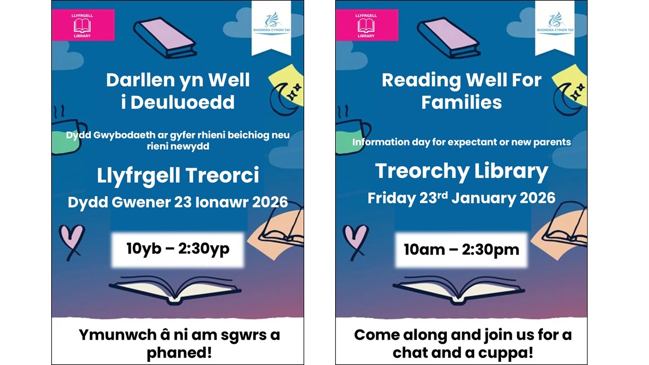 Parent’s Information Day to promote the ‘Reading Well for Families’ books.