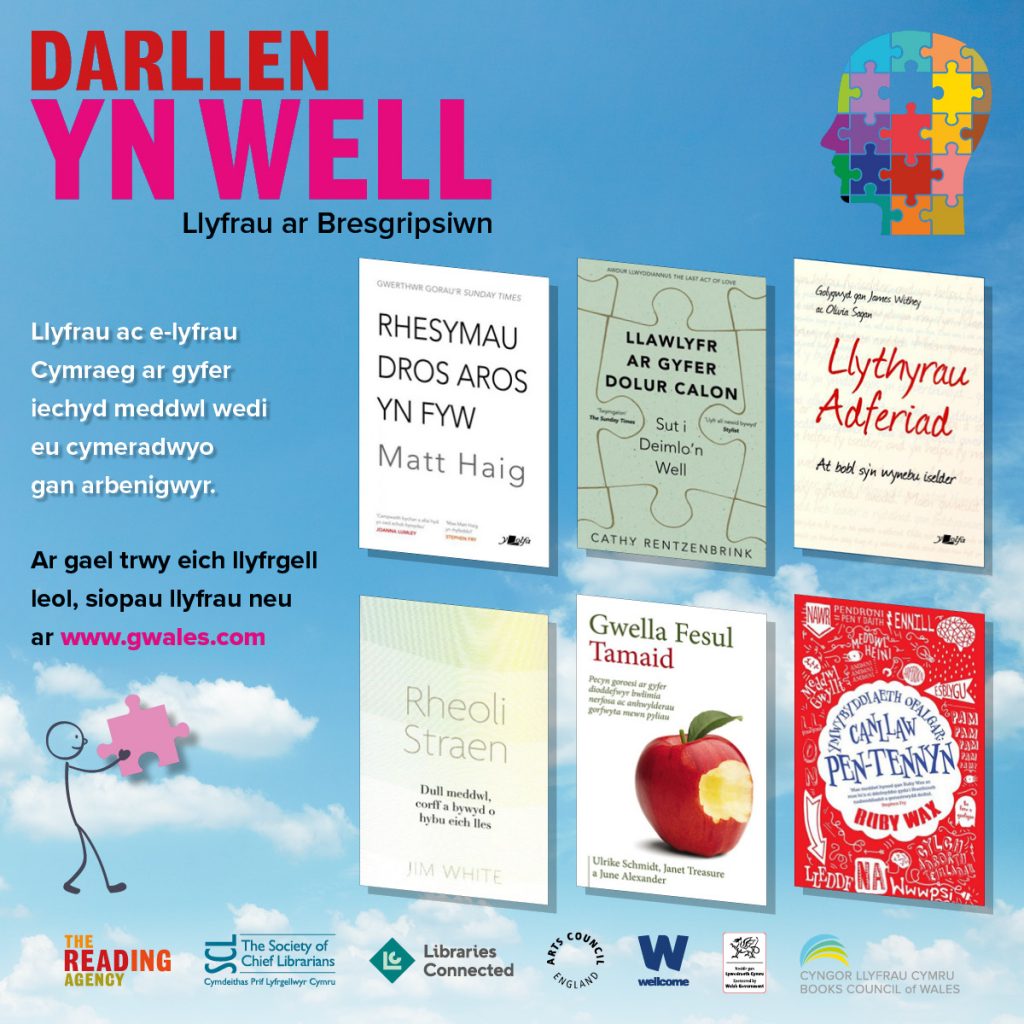 Llyfrau Darllen Yn Well Ar Bresgripsiwn Yng Nghymru - Libraries Wales