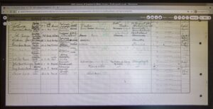 FindMyPast Census 1921 Record showing entry of John Ballinger