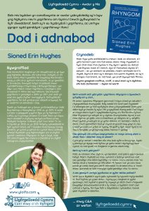 Sioned Erin Hughes poster